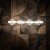 ELVA BRASS Lampa wisząca LED 30W 18216 TK Lighting Mosiądz Bursztyn