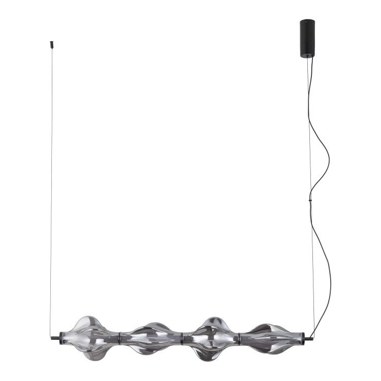 ELVA BLACK Lampa wisząca LED 30W 18217 TK Lighting Czarny Grafitowy