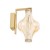 ELVA BRASS Kinkiet LED 8W 18218 TK Lighting Mosiądz Bursztyn