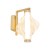 ELVA BRASS Kinkiet LED 8W 18218 TK Lighting Mosiądz Bursztyn