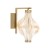 ELVA BRASS Kinkiet LED 8W 18218 TK Lighting Mosiądz Bursztyn