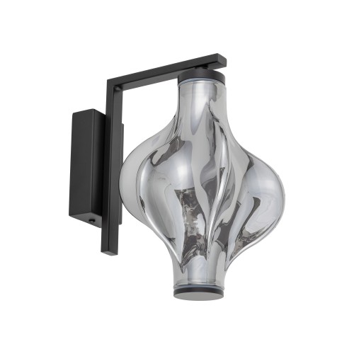 ELVA BLACK Kinkiet LED 8W 18219 TK Lighting Czarny Grafitowy