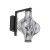 ELVA BLACK Kinkiet LED 8W 18219 TK Lighting Czarny Grafitowy