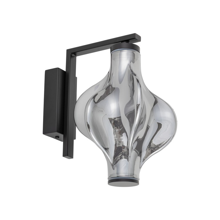 ELVA BLACK Kinkiet LED 8W 18219 TK Lighting Czarny Grafitowy