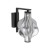 ELVA BLACK Kinkiet LED 8W 18219 TK Lighting Czarny Grafitowy