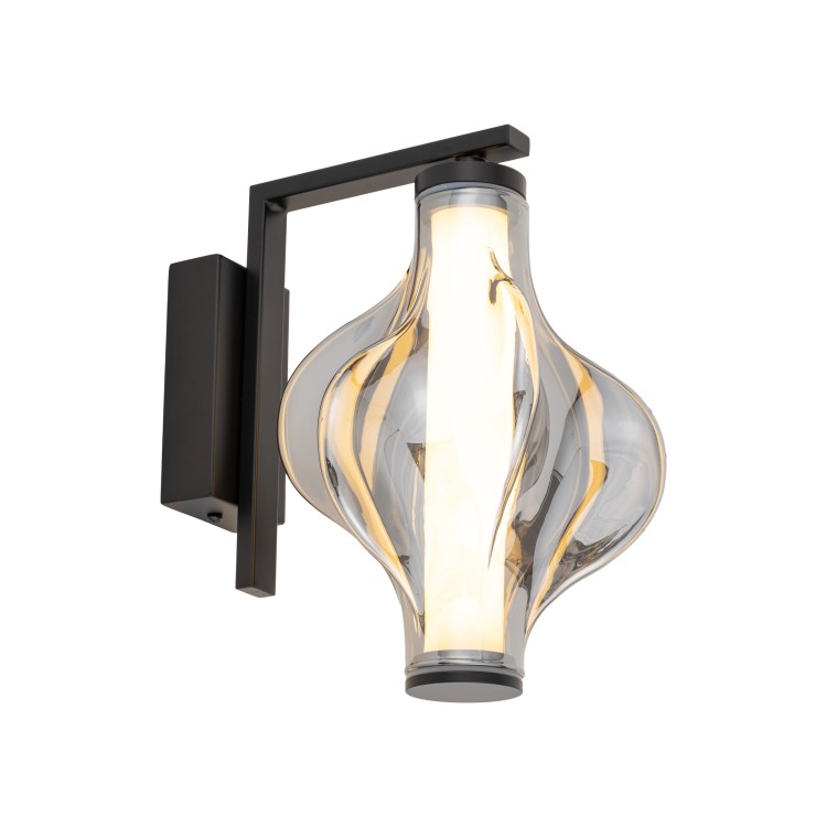 ELVA BLACK Kinkiet LED 8W 18219 TK Lighting Czarny Grafitowy