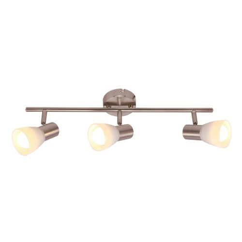 Lampa sufitowa 3XE14 3551 TK Lighting Satyna/nikiel Biały