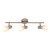 Lampa sufitowa 3XE14 3551 TK Lighting Satyna/nikiel Biały