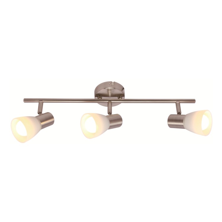 Lampa sufitowa 3XE14 3551 TK Lighting Satyna/nikiel Biały