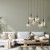 SOPHIA GREEN COGNAC Lampa wisząca 6XE14 11150 TK Lighting Czarny, Zielony Koniak