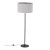 VELLUM BLACK Lampa podłogowa 1XE27 16166 TK Lighting Czarny Multikolor