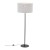 VELLUM BLACK Lampa podłogowa 1XE27 16166 TK Lighting Czarny Multikolor