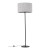 VELLUM BLACK Lampa podłogowa 1XE27 16166 TK Lighting Czarny Multikolor