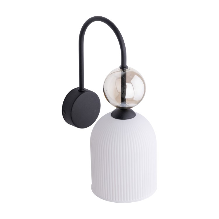 SOPHIA COGNAC WHITE Kinkiet 1XE14 11587 TK Lighting Biały Biały