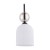 SOPHIA COGNAC WHITE Kinkiet 1XE14 11587 TK Lighting Biały Biały