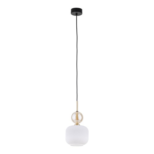 SOPHIA COGNAC WHITE Lampa wisząca 1XE14 11589 TK Lighting Czarny, Złoty Biały