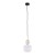 SOPHIA COGNAC WHITE Lampa wisząca 1XE14 11589 TK Lighting Czarny, Złoty Biały