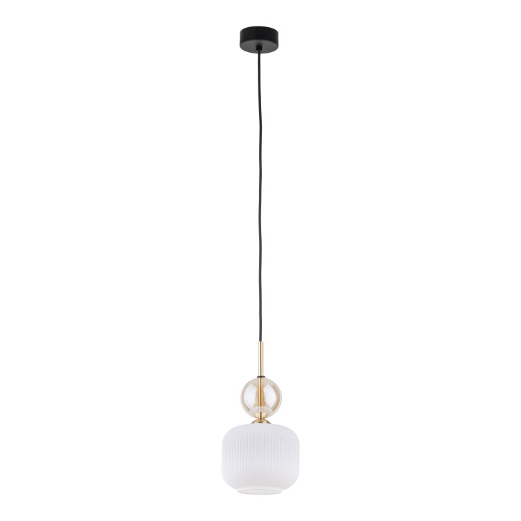 SOPHIA COGNAC WHITE Lampa wisząca 1XE14 11589 TK Lighting Czarny, Złoty Biały