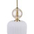 SOPHIA COGNAC WHITE Lampa wisząca 1XE14 11589 TK Lighting Czarny, Złoty Biały