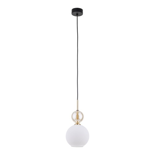 SOPHIA COGNAC WHITE Lampa wisząca 1XE14 11590 TK Lighting Czarny, Złoty Biały