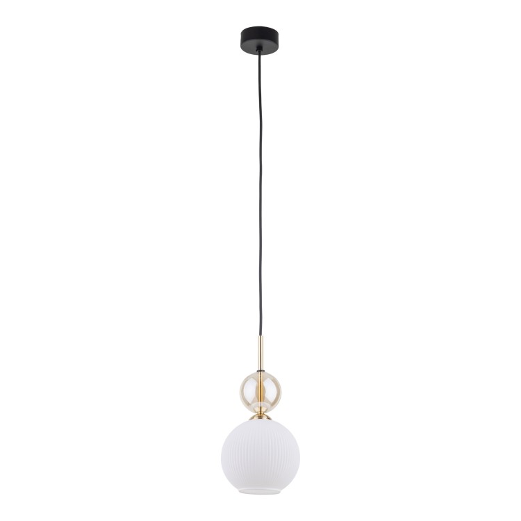 SOPHIA COGNAC WHITE Lampa wisząca 1XE14 11590 TK Lighting Czarny, Złoty Biały