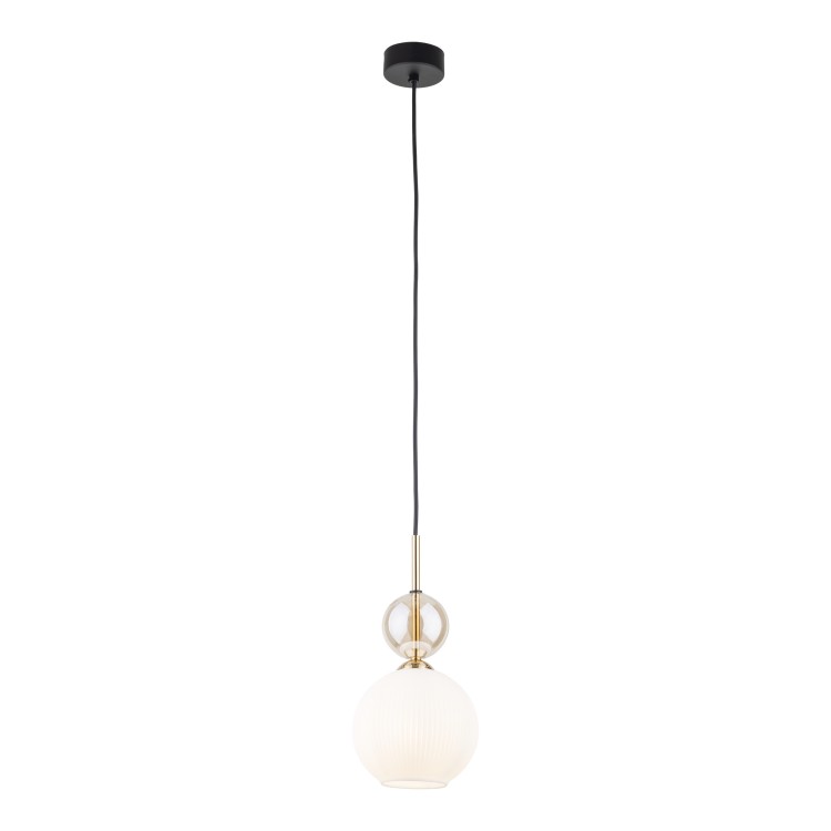 SOPHIA COGNAC WHITE Lampa wisząca 1XE14 11590 TK Lighting Czarny, Złoty Biały