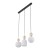 SOPHIA COGNAC WHITE Lampa wisząca 3XE14 11591 TK Lighting Czarny, Złoty Biały