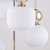 SOPHIA COGNAC WHITE Lampa wisząca 5XE14 11593 TK Lighting Czarny, Złoty Biały