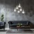 SOPHIA COGNAC WHITE Lampa wisząca 6XE14 11594 TK Lighting Czarny, Złoty Biały