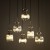 SOPHIA COGNAC Lampa wisząca 6XE14 11044 TK Lighting Bursztyn