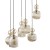 SOPHIA COGNAC Lampa wisząca 6XE14 11044 TK Lighting Bursztyn