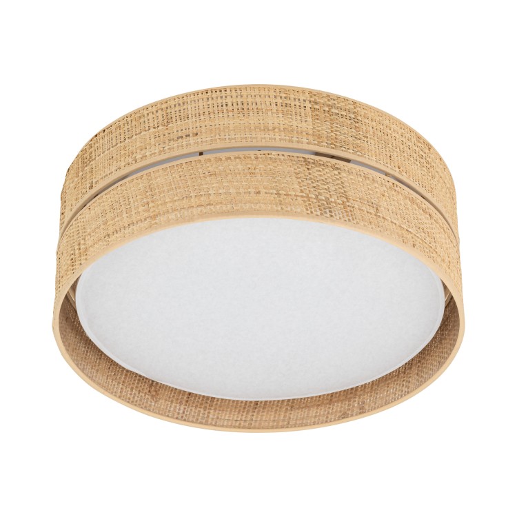 CALMA Lampa sufitowa 450 11598 TK Lighting Biały Słomkowy