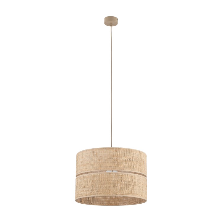CALMA Lampa wisząca 1XE27 380 11601 TK Lighting Sabia Słomkowy