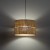 CALMA Lampa wisząca 1XE27 380 11601 TK Lighting Sabia Słomkowy