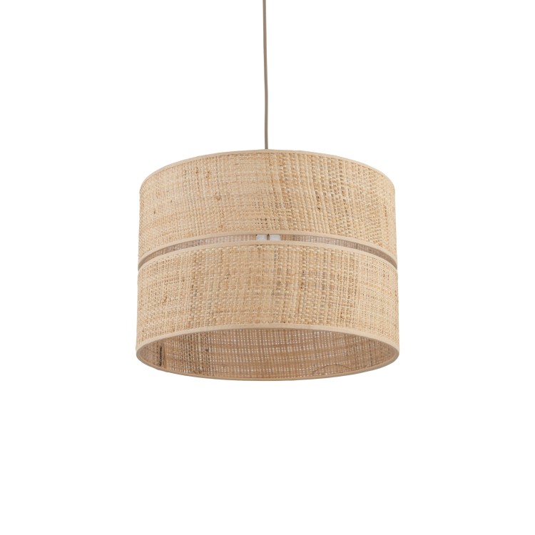 CALMA Lampa wisząca 1XE27 380 11601 TK Lighting Sabia Słomkowy