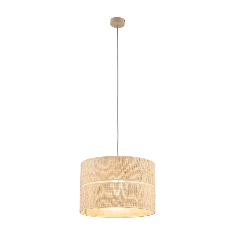 CALMA Lampa wisząca 1XE27 380 11601 TK Lighting Sabia Słomkowy