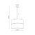 CALMA Lampa wisząca 1XE27 380 11601 TK Lighting Sabia Słomkowy
