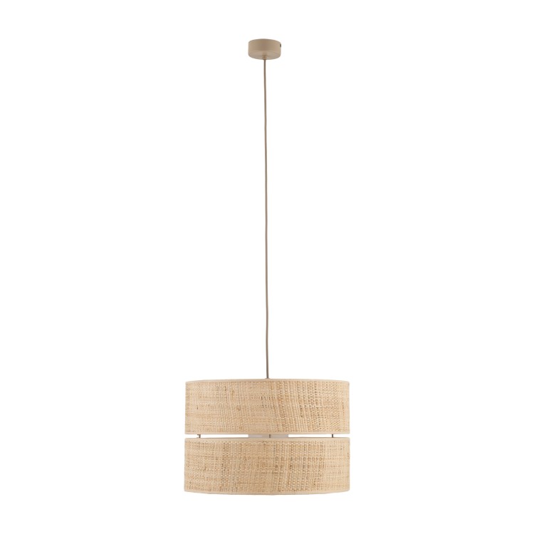 CALMA Lampa wisząca 1XE27 380 11601 TK Lighting Sabia Słomkowy