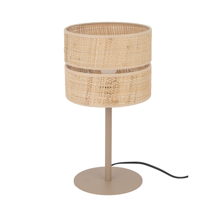 CALMA Lampka nocna 1XE27 16178 TK Lighting Sabia Słomkowy