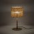 CALMA Lampka nocna 1XE27 16178 TK Lighting Sabia Słomkowy