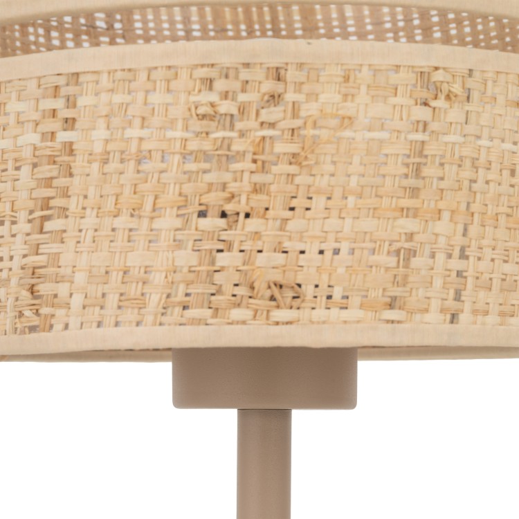 CALMA Lampka nocna 1XE27 16178 TK Lighting Sabia Słomkowy