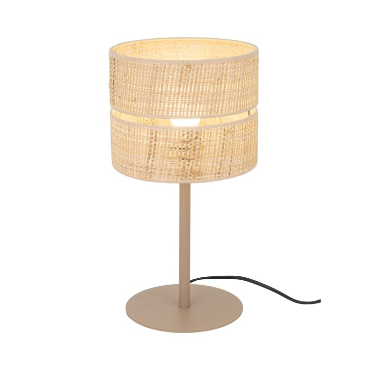 CALMA Lampka nocna 1XE27 16178 TK Lighting Sabia Słomkowy