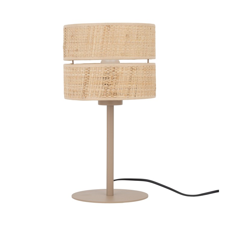 CALMA Lampka nocna 1XE27 16178 TK Lighting Sabia Słomkowy