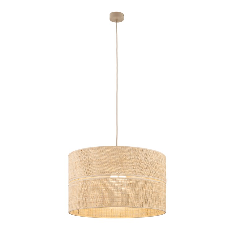CALMA Lampa wisząca 1XE27 500 11602 TK Lighting Sabia Słomkowy