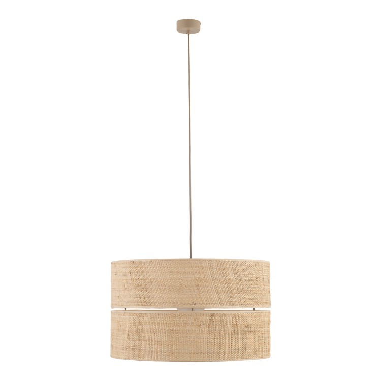 CALMA Lampa wisząca 1XE27 500 11602 TK Lighting Sabia Słomkowy