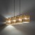 CALMA Lampa wisząca 4XE27 11603 TK Lighting Sabia Słomkowy
