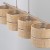 CALMA Lampa wisząca 4XE27 11603 TK Lighting Sabia Słomkowy