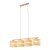 CALMA Lampa wisząca 4XE27 11603 TK Lighting Sabia Słomkowy