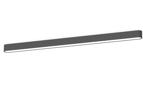Oprawa liniowa sufitowa SOFT CEILING LED 120X6 GRAPHITE 7524 NOWODVORSKI Lighting T8 120cm Loft nowoczesna lampa sufitowa oświetleniowa grafitowa Inspiracje Premium