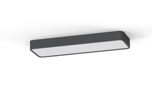 Oprawa liniowa sufitowa SOFT CEILING LED 60x20 GRAPHITE 7526 NOWODVORSKI Lighting 2xT8 60cm Loft nowoczesna lampa sufitowa oświetleniowa grafitowa Inspiracje Premium